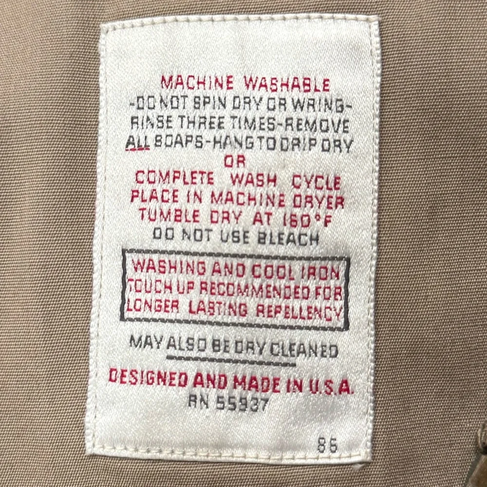 Vintage Botany 500 Trench Coat - Picture 8 of 8